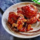 Korean fried chicken ..