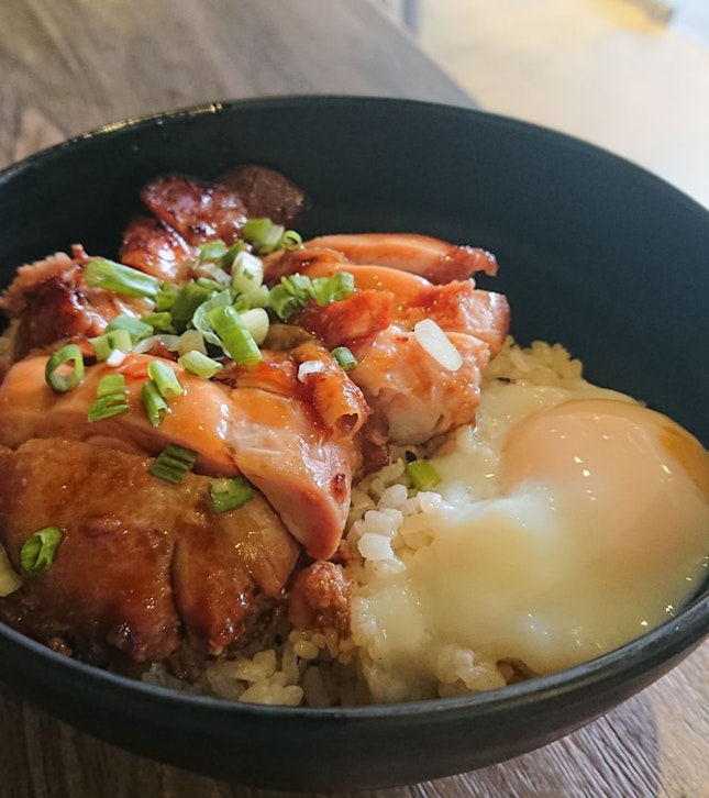Teriyaki Chicken Leg Rice Bowl ($6)