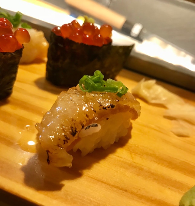 Aburi Engawa Sushi 🤤