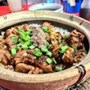 Large claypot chicken rice with extra salted fish (RM24.40) from Choong Kee, claimed to be the best in PJ, but I feel Pudu’s is much better because it is not as aromatic, rice is a bit uncooked as well.