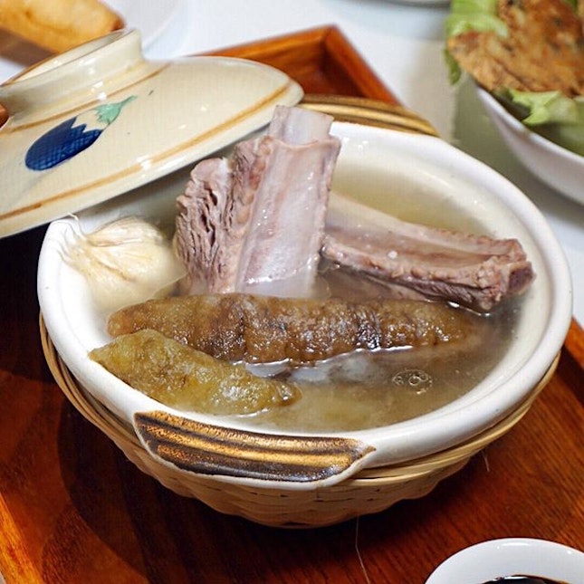 Sea Cucumber Bak Ku Teh from @BakBak.SG - brainchild of the original @RongChengBKT founded by legendary Uncle Lim more than 40 years ago in 1976!