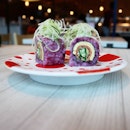 Have you ever seen such a pair of pretty purple sushi?