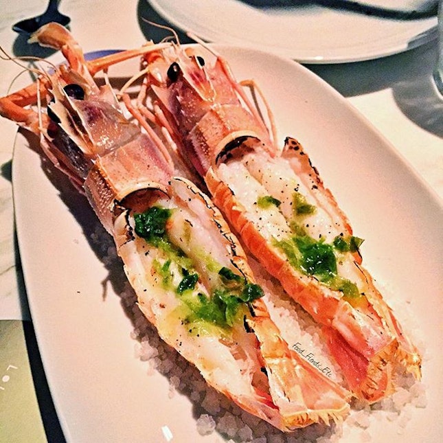 Roasted Wild Caught Australian Langoustine with Seaweed Butter

Definitely simplicity at its best.