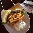 Blooie's Roadhouse Special Club Sandwich ($12.90)
