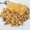 Stir-Fried Vermicelli With Battered Fish (SGD $3.30) @ Dju Dju Indonesian Food.