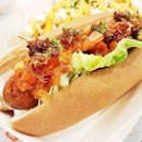 Pork Cheese Hotdog (SGD $7.50) @ Hotdogs Inc.