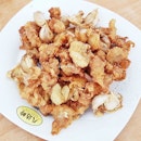 Deep-Fried Pork With Garlic (SGD $12 / $18 / $24) @ Jin Hock Seafood Restaurant.