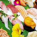 Assorted Sushi (SGD $Market Price) @ Botan Japanese Restaurant.