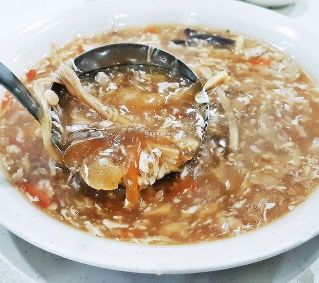 Fish Maw & Sea Cucumber Stew (SGD $20) @ Quan Xiang Yuan.