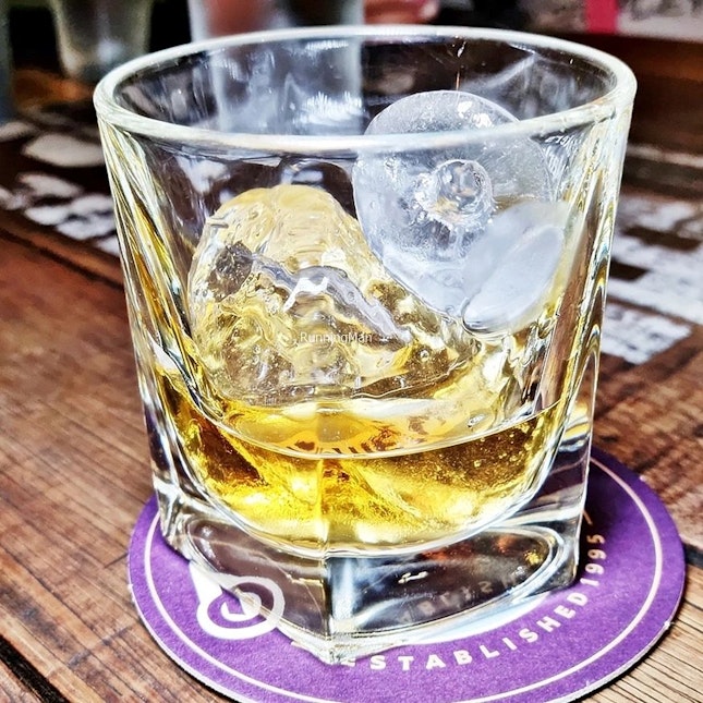 Bourbon Russell's Reserve Kentucky Straight (SGD $15) @ The Beast Southern Kitchen + Bar.