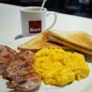 Scrambled Egg with Bacon Breakfast Set (with Teh-Si)(S$7.20)
🍳
I definitely started the day on a good note!
