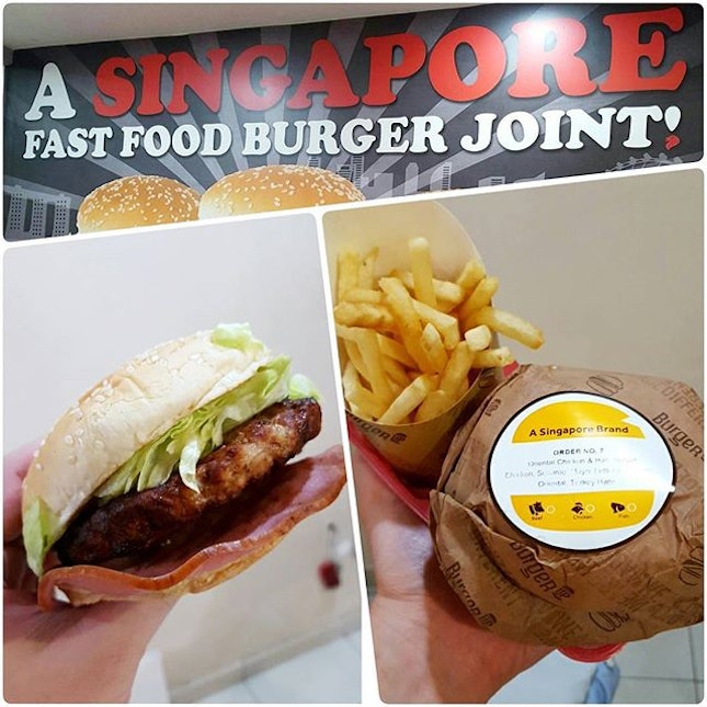 BurgerUp; A Singapore's Brand Fast Food.