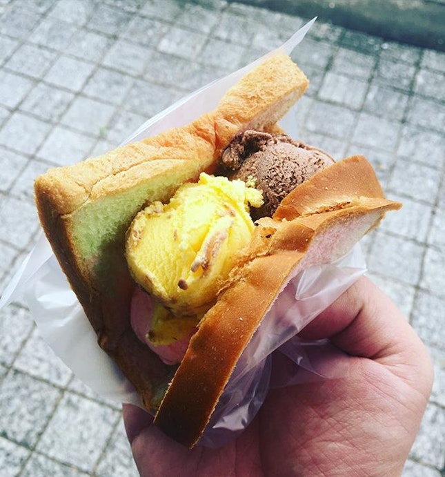 Traditional ice cream sandwich!
