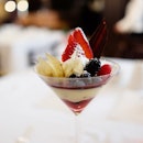 English Trifle

Refreshing berries stacked with whipped cream and sponge fingers

I can feel the food coma coming...