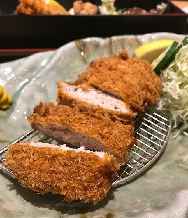 Neither a fan of pork nor deep fried food, but i just have a soft spot for Tampopo’s Layer Katsu.