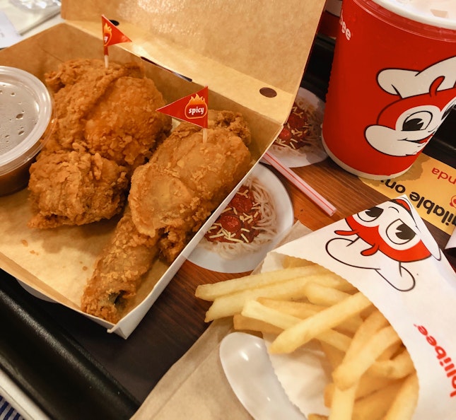 Spicy Chickenjoy Combo