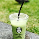 Matcha amazake [$5] Relatively new stall at One Raffles Place that specializes in amazake beverages (Japanese fermented rice) that comes in different flavours (and even juices as well)!