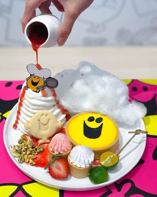 Mr Happy’s Cheerful Calamansi Strawberry Tart [$18.90+] .