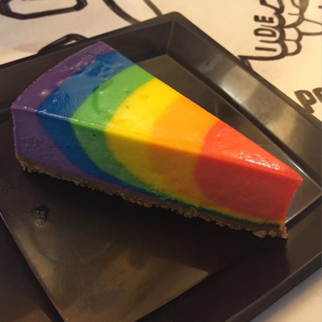 Rainbow Cheese Cake