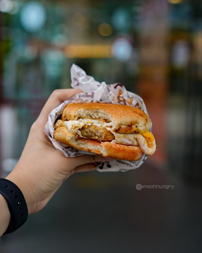 Ramly-styled burger