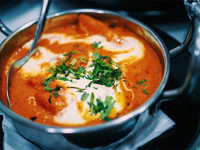 [SG] A popular favourite at Al azhar, the butter chicken does no wrong.