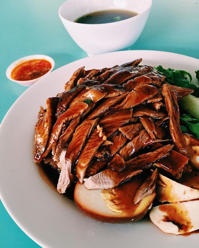 [SG] Braised duck done the teochew way is one of my all time favourite local meals.