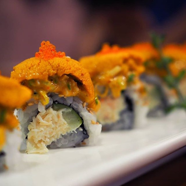$68 dollars gets you 8 pieces of uni maki.
