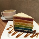 Rainbow Cake With A Delicious Twist