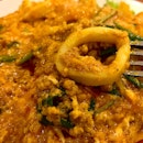 Yellow Curry Squid