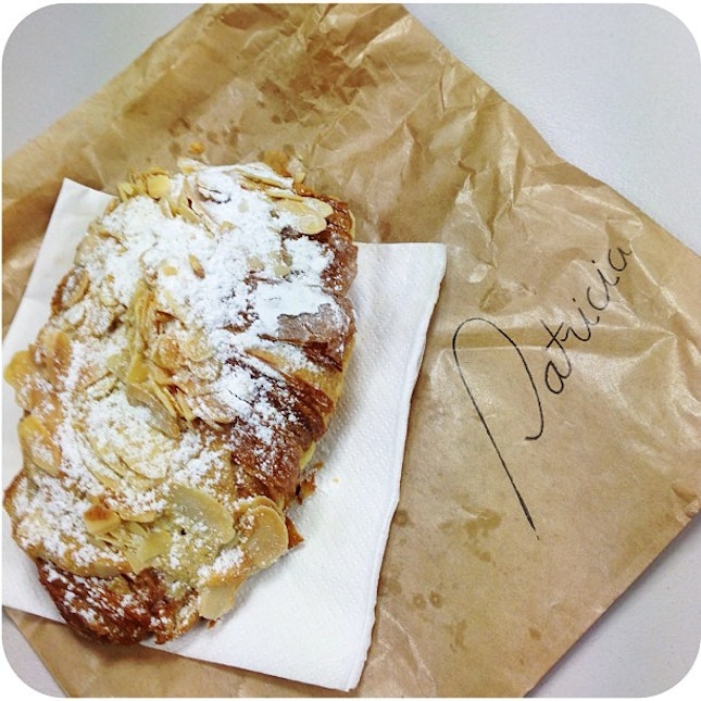 Savouring Melb's Best Croissant from Kate (@pcoffeebrewers) it is addictive!