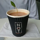 Tea With Tea Leaf Float :)