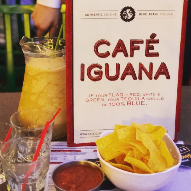 Come For Happy Hour magaritas ($40 Per Jug) And Chips/salsa