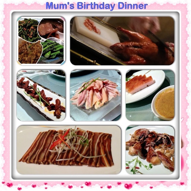 Mum's Birthday Dinner