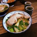 Summertime Herbal Chicken Soup With Homemade Noodles [$13.80]
