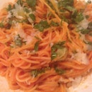 Capellini w homemade pomodoro sauce #dinner ☺️