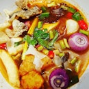 Yummy spicy flavourful Tom Yum Kuay Teow soup 
#yummy #sg #burpple #burpplesg #dinner #foodlover #food #foodporn #instafood #tomyum #thai