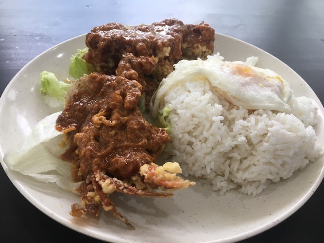 Dry Curry Soft Shell Crab