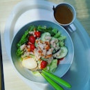 #salad for #Lunch, same same but different.