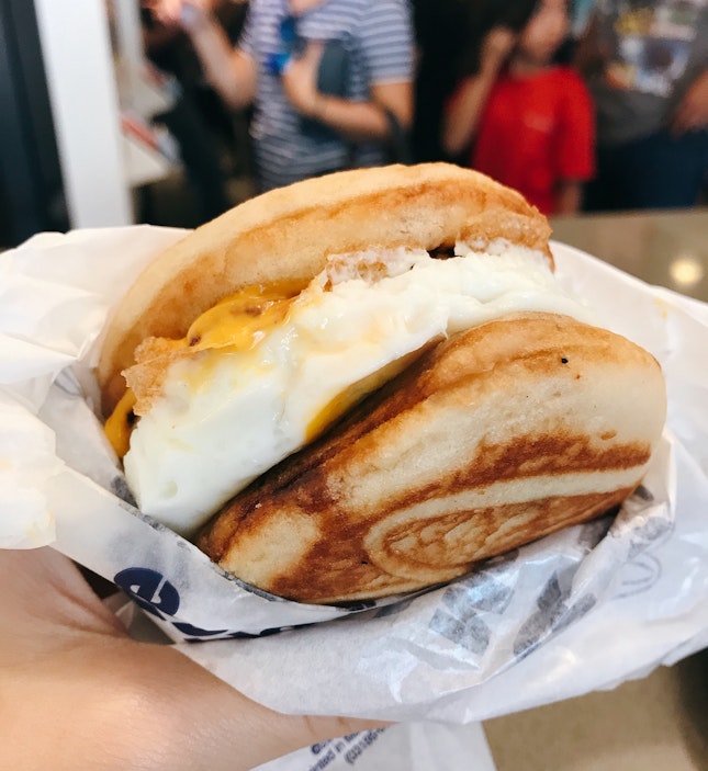 Sausage McGriddle With Egg 