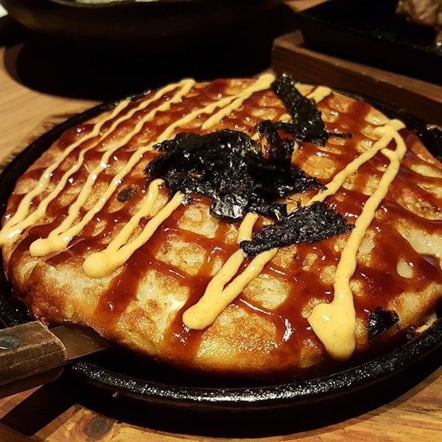 Finally got to eat a good okonomiyaki!
