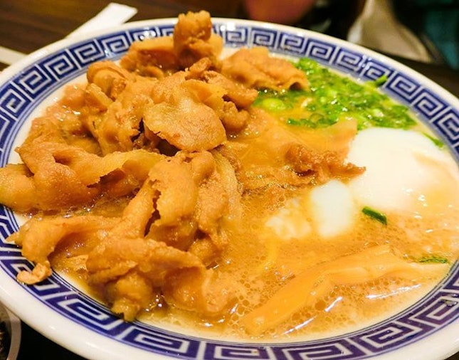 God Ramen (pork) - A large bowl of porky goodness 
Buta God @ramenchampion_sg is definitely one of my favourite ramen places in Singapore!
