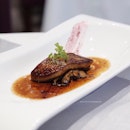 Roasted and poached foie gras [3 course lunch $39+, supplement of $8+]