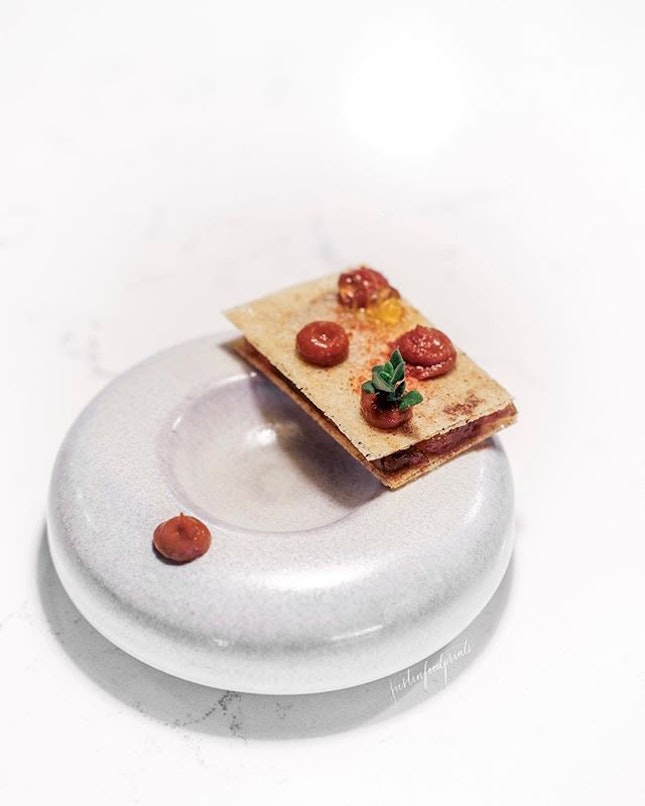 Amuse bouche (served before 2 course lunch at $46; or 3 course lunch at $60).