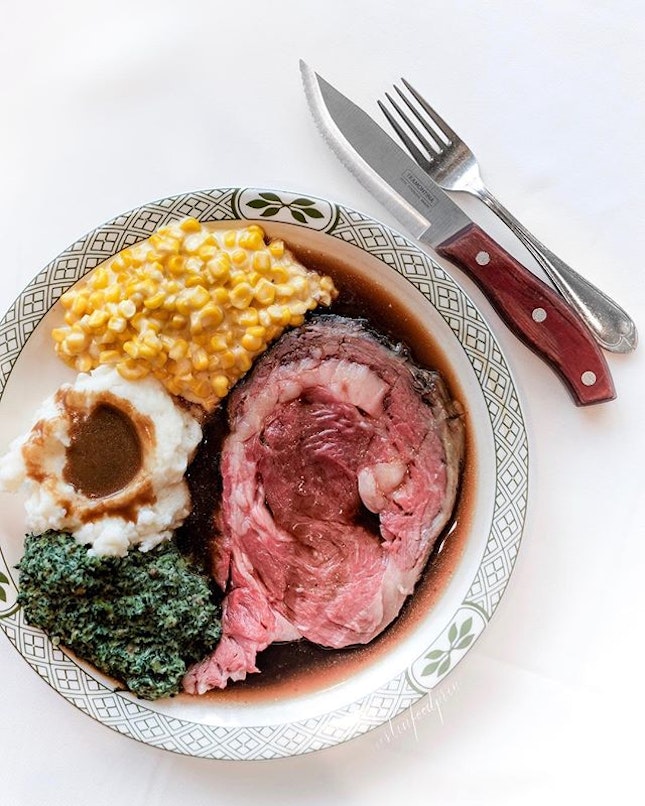 [Valentine's Exclusive for Tmr] Signature Prime Rib of Beef (included in 6 course Valentine's Day menu at $188++).