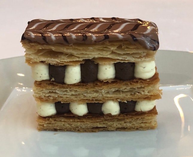 Mille Feuilles (collapsed after 5 minutes!)