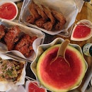 Perfect place to catch up with friends over Watermelon Soju, wings with soya & chili sauce and bulgogi fries!