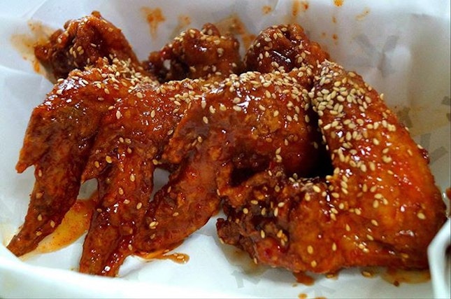 What's KFC (Korean Fried Chicken) without some spicy wings?