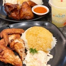 craving for chicken wing rice 😖