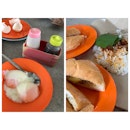 Kaya Butter Bun, Soft Boil Eggs & mini Nasi Lemak