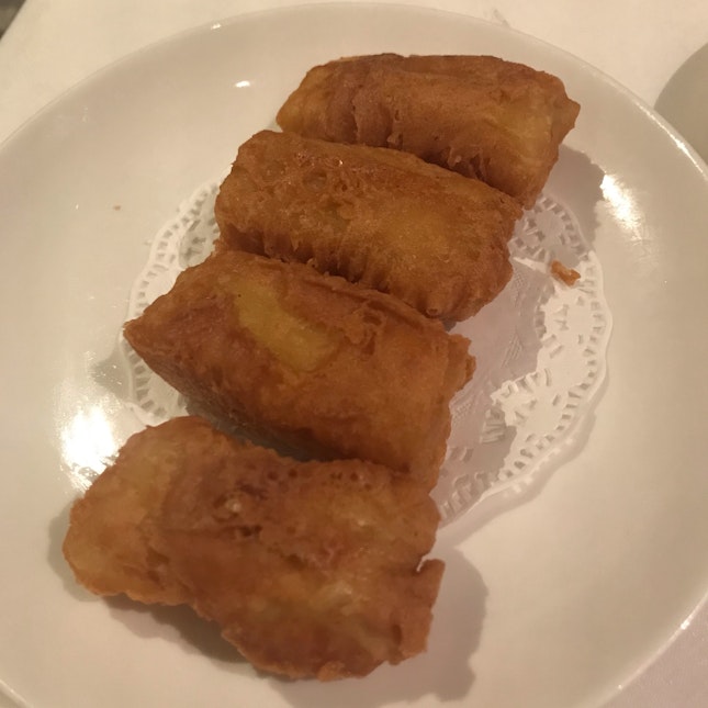 Deep Fried Crispy Durian ($18/4pcs)